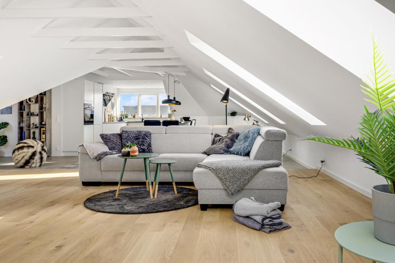 Aday - Penthouse 3 Bedroom - Heart Of 奥尔堡 外观 照片